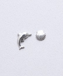 gargle ガーグル:STAINLESS ステンレスシリーズ イルカ ドルフィン 貝 ピアス