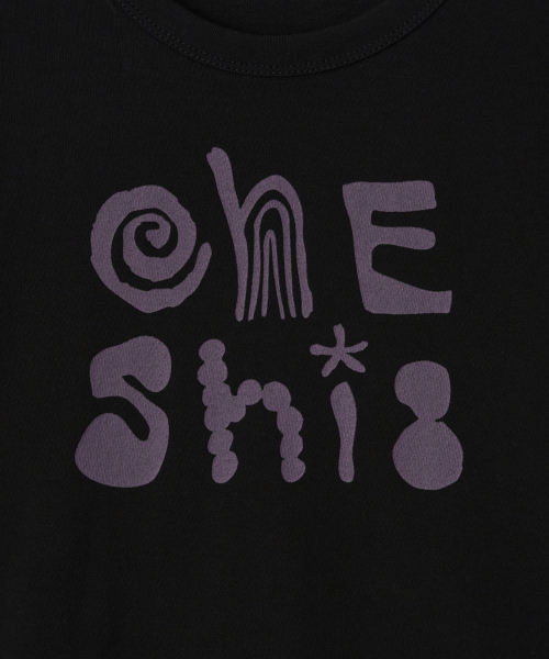 OHESHIO(オヘシオ)の「ART LOGO T-SHIRT, BLACK(Tシャツ/カットソー・レディース・その他・FREE)」の10枚目の写真