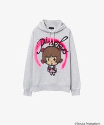 guernika/ゲルニカ/【SHINICHIROINUI × TEZUKA WORLD】THUMB DOLL SPRAY HOODIE ピノコ