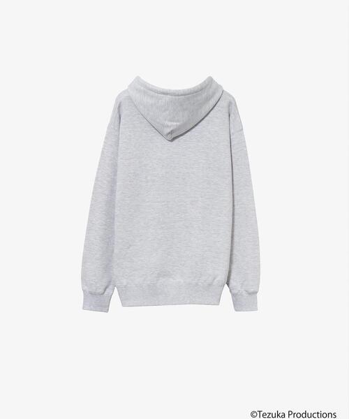 ROYAL FLASH(ロイヤルフラッシュ)の「guernika/ゲルニカ/【SHINICHIROINUI × TEZUKA WORLD】THUMB DOLL SPRAY HOODIE ピノコ(パーカー・メンズ・グレー・L/XL/2XL)」の2枚目の写真