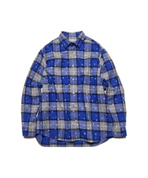 uniform experiment（ユニフォームエクスペリメント）の「STAR PRINT CHECK SHIRT（シャツ/ブラウス）」