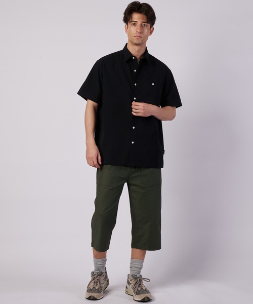 Eddie Bauer(エディーバウアー)の「パックイット シアサッカー 半袖シャツ(シャツ/ブラウス・メンズ・ブラック/ネイビー/ホワイト・M/XXL/S/XL/L)」の6枚目の写真