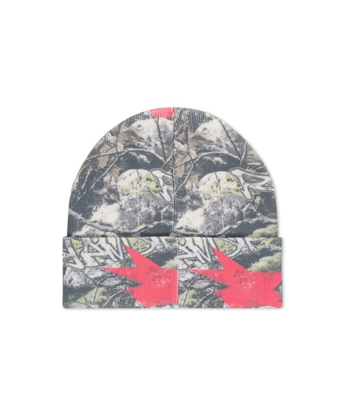 RIPNDIP(リップンディップ)の「LORD NERMAL BEANIE (ALLSTAR TREE CAMO)(ニットキャップ/ビーニー・メンズ・リアルツリーカモ・FREE)」の2枚目の写真