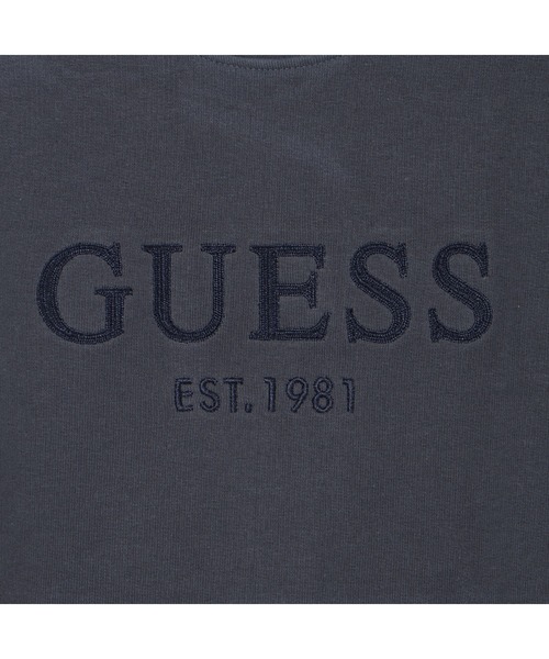 Guess(ゲス)の「BASIC Box Logo Sweatshirt スウェット トレーナー ロゴスウェット(スウェット・メンズ・グレー/ブラック・SMALL/MEDIUM/LARGE/X-LARGE)」の8枚目の写真