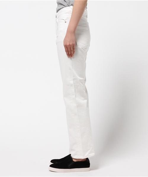 Traditional Weatherwear（トラディショナルウェザーウェア）の「BF デニム スキニー（デニムパンツ・レディース・ホワイト・MEDIUM/SMALL/LARGE/X-SMALL）」の3枚目の写真