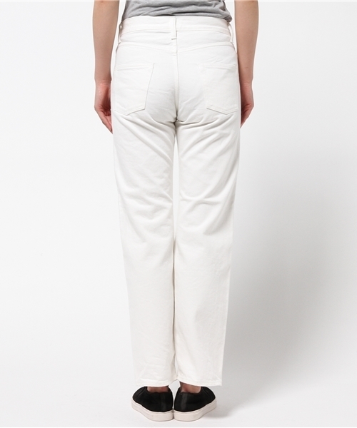 Traditional Weatherwear（トラディショナルウェザーウェア）の「BF デニム スキニー（デニムパンツ・レディース・ホワイト・MEDIUM/SMALL/LARGE/X-SMALL）」の4枚目の写真