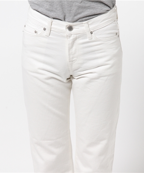 Traditional Weatherwear（トラディショナルウェザーウェア）の「BF デニム スキニー（デニムパンツ・レディース・ホワイト・MEDIUM/SMALL/LARGE/X-SMALL）」の5枚目の写真