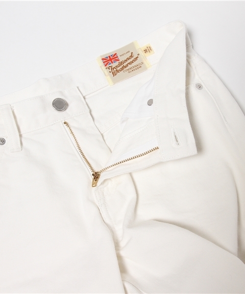 Traditional Weatherwear（トラディショナルウェザーウェア）の「BF デニム スキニー（デニムパンツ・レディース・ホワイト・MEDIUM/SMALL/LARGE/X-SMALL）」の9枚目の写真