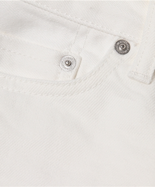 Traditional Weatherwear（トラディショナルウェザーウェア）の「BF デニム スキニー（デニムパンツ・レディース・ホワイト・MEDIUM/SMALL/LARGE/X-SMALL）」の11枚目の写真