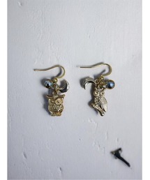 【Flower】梟ピアス(MA)