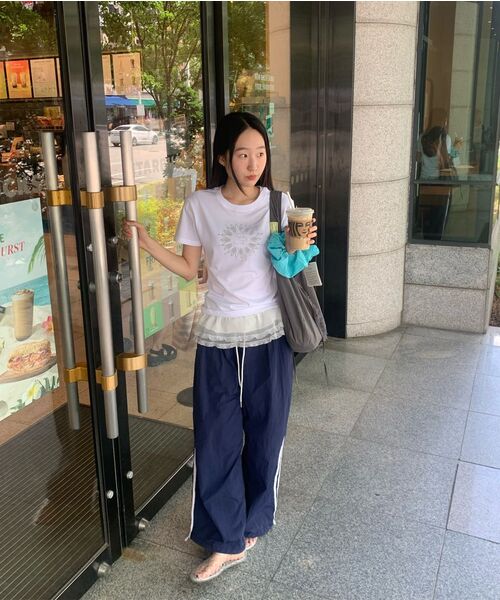 DEFGARMENTS(デフグラメンツ)の「AROUND STONE T-SHIRTS(Tシャツ/カットソー・レディース・その他・F)」の2枚目の写真