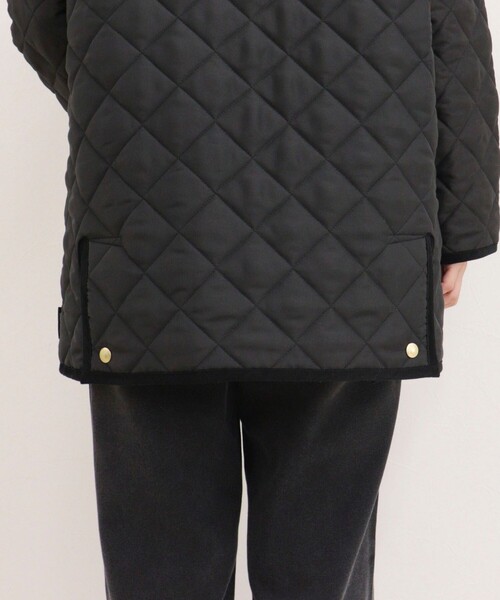 Traditional Weatherwear（トラディショナルウェザーウェア）の「《別注》【Traditional WeatherWear】WAVERLY A-LINE MIDDLE（その他アウター・レディース・ブラック/ネイビー・34/32）」の19枚目の写真