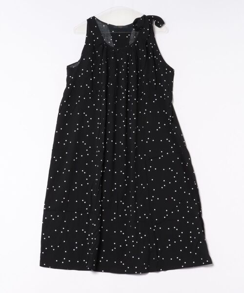 Ritzy(リッツィー)の「多花柄 ノースリーブワンピース(ワンピース・レディース・ブラック系1/ブラウン系1/レッド・FREE)」の8枚目の写真