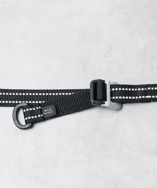 WILD THINGS(ワイルドシングス)の「【RE】【WILD THINGS】CLIMB REFLECTOR BELT(ベルト・メンズ・ブラック・FREE)」の3枚目の写真