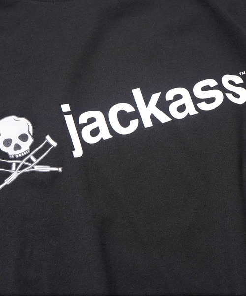 BENCH'S SELECT（ベンチセレクト）の「【jackass/ジャッカス】公式ライセンス グラフィックT 綿100%（Tシャツ/カットソー・メンズ・ホワイト/ブラック・MEDIUM/X-LARGE/LARGE）」の6枚目の写真
