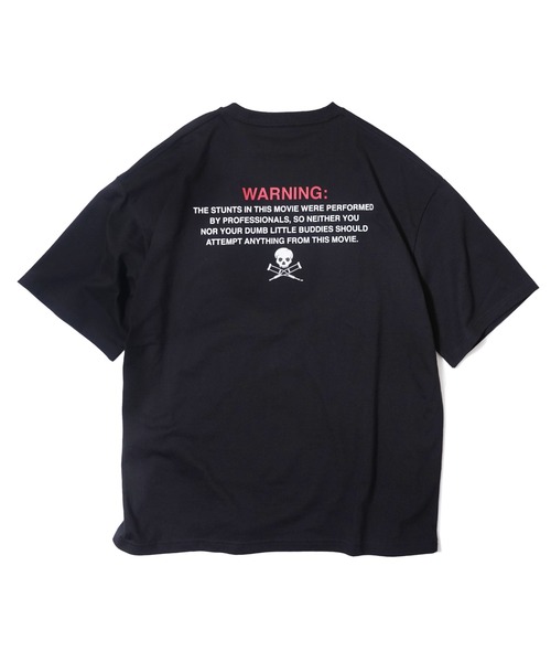 BENCH'S SELECT（ベンチセレクト）の「【jackass/ジャッカス】公式ライセンス グラフィックT 綿100%（Tシャツ/カットソー・メンズ・ホワイト/ブラック・MEDIUM/X-LARGE/LARGE）」の4枚目の写真