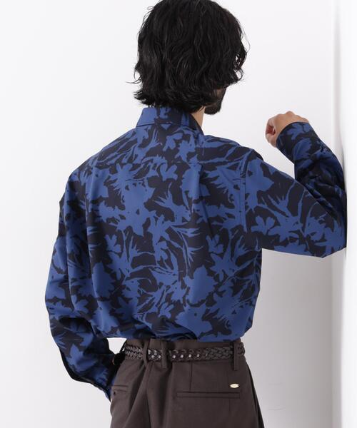 NANO universe（ナノユニバース）の「EDITORIAL PRINT レギュラーカラーシャツ（シャツ/ブラウス・メンズ・その他3/その他2/その他1・M/L）」の9枚目の写真