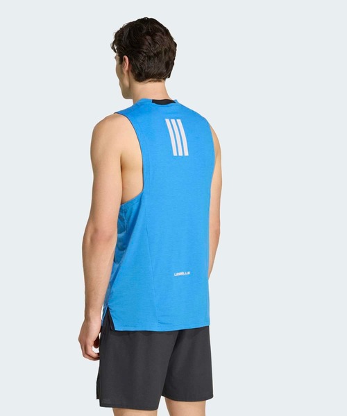 adidas(アディダス)の「Les Mills グラフィック タンクトップ / アディダス adidas(Tシャツ/カットソー・メンズ・ブルー系その他・XX-LARGE/XX-SMALL/3XL/LARGE/MEDIUM/SMALL/X-LARGE/X-SMALL)」の2枚目の写真