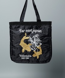 和柄刺繍 トートバッグ 無幻譚