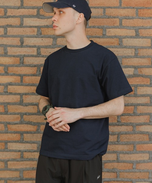 HANES(ヘインズ)の「Hanes/ヘインズ 2P BEEFY-T(Tシャツ/カットソー・メンズ・ホワイト/ブラック/グレー/ネイビー・S/M/L/XL)」の3枚目の写真
