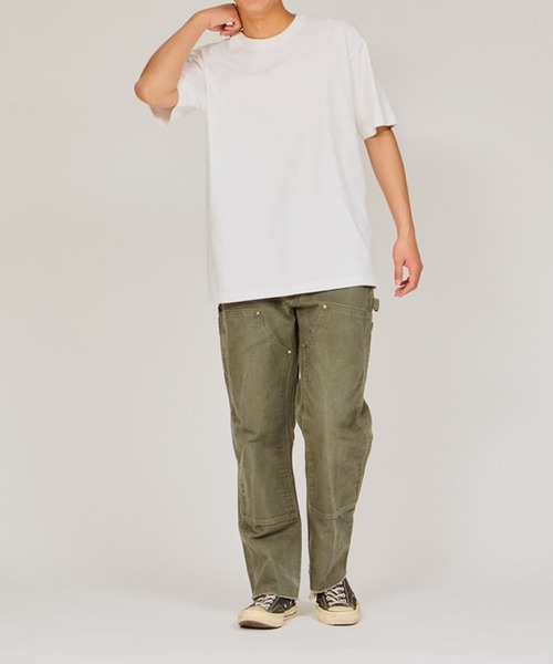 HANES(ヘインズ)の「Hanes/ヘインズ 2P BEEFY-T(Tシャツ/カットソー・メンズ・ホワイト/ブラック/グレー/ネイビー・S/M/L/XL)」の10枚目の写真