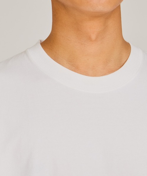 HANES(ヘインズ)の「Hanes/ヘインズ 2P BEEFY-T(Tシャツ/カットソー・メンズ・ホワイト/ブラック/グレー/ネイビー・S/M/L/XL)」の12枚目の写真