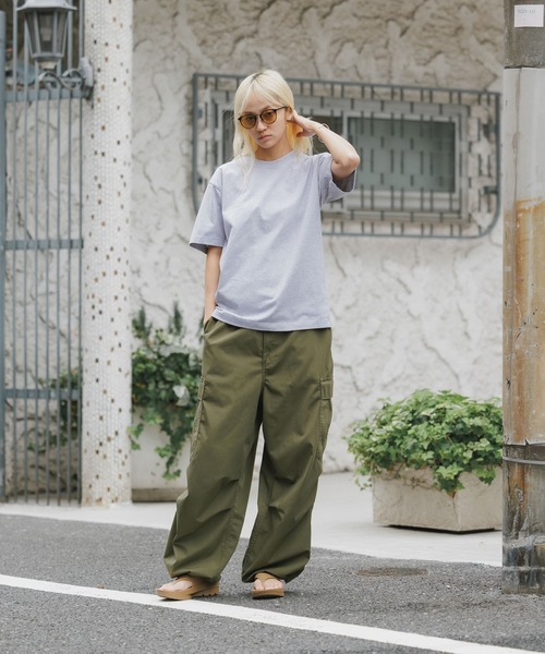 HANES(ヘインズ)の「Hanes/ヘインズ 2P BEEFY-T(Tシャツ/カットソー・メンズ・ホワイト/ブラック/グレー/ネイビー・S/M/L/XL)」の22枚目の写真