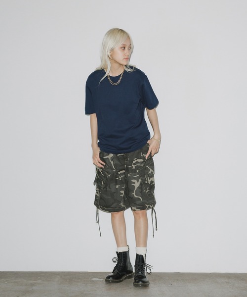HANES(ヘインズ)の「Hanes/ヘインズ 2P BEEFY-T(Tシャツ/カットソー・メンズ・ホワイト/ブラック/グレー/ネイビー・S/M/L/XL)」の6枚目の写真