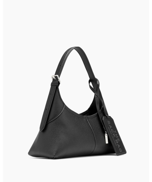 MARC JACOBS(マークジェイコブス)の「THE LEATHER SMALL BELTED SACK BAG/ザ レザー スモール ベルテッド サック バッグ(ショルダーバッグ・レディース・ブラック/ホワイト・ONE SIZE)」の6枚目の写真