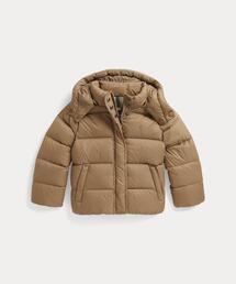 POLO RALPH LAUREN CHILDRENSWEAR(�|�� �����t ���[���� �`���h�����Y�E�F�A)�̃_�E�� �t�[�f�b�h �W���P�b�g(�_�E���W���P�b�g/�R�[�g)