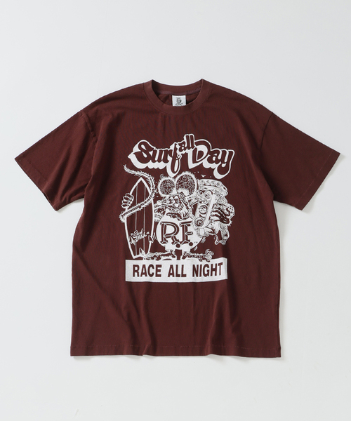 RAT FINK(ラットフィンク)の「RAT FINK / ラットフィンク 別注 グラフィック Tシャツ(Tシャツ/カットソー・メンズ・ホワイト/ブラウン/ブラック・MEDIUM/LARGE)」の12枚目の写真