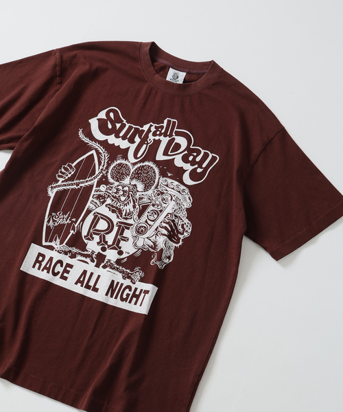 RAT FINK(ラットフィンク)の「RAT FINK / ラットフィンク 別注 グラフィック Tシャツ(Tシャツ/カットソー・メンズ・ホワイト/ブラウン/ブラック・MEDIUM/LARGE)」の13枚目の写真