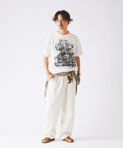 RAT FINK(ラットフィンク)の「RAT FINK / ラットフィンク 別注 グラフィック Tシャツ(Tシャツ/カットソー・メンズ・ホワイト/ブラウン/ブラック・MEDIUM/LARGE)」の16枚目の写真