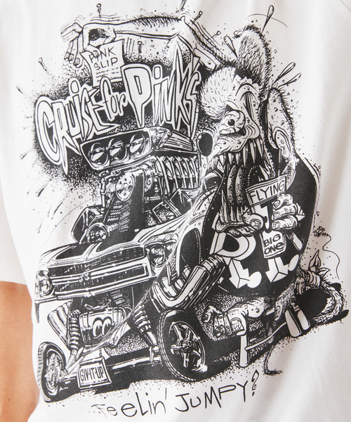 RAT FINK(ラットフィンク)の「RAT FINK / ラットフィンク 別注 グラフィック Tシャツ(Tシャツ/カットソー・メンズ・ホワイト/ブラウン/ブラック・MEDIUM/LARGE)」の21枚目の写真