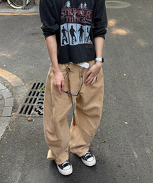 STEEPC（スティップ）の「80s* フェイクボタンフライカーブドワークパンツ（その他パンツ）」
