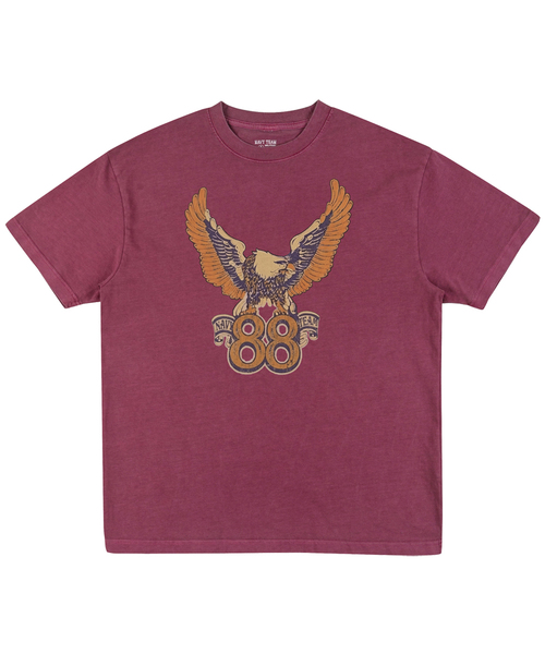 NAVYTEAM(ネイビーチーム)の「NT88 ピグメント半袖Tシャツ(4色)(Tシャツ/カットソー・レディース・ブラウン/チャコールグレー/バーガンディー/ブルー・LARGE/SMALL/MEDIUM/X-LARGE)」の4枚目の写真