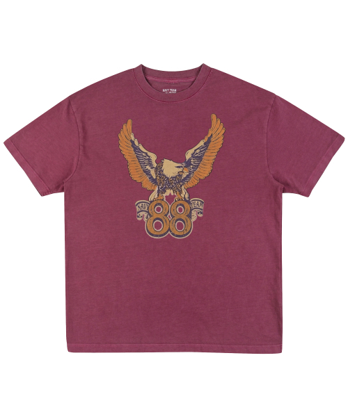 NAVYTEAM(ネイビーチーム)の「NT88 ピグメント半袖Tシャツ(4色)(Tシャツ/カットソー・レディース・ブラウン/チャコールグレー/バーガンディー/ブルー・LARGE/SMALL/MEDIUM/X-LARGE)」の8枚目の写真