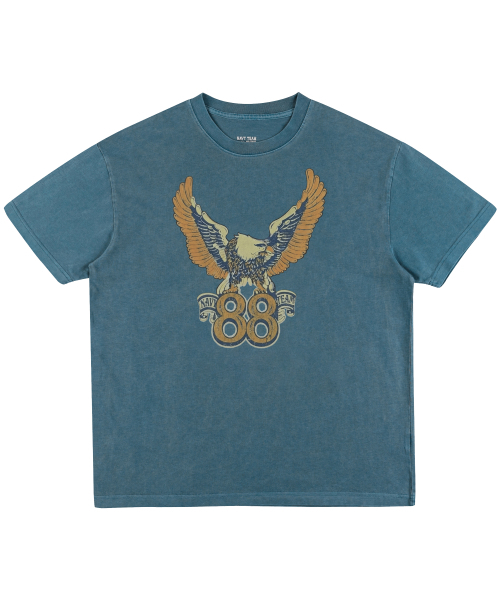 NAVYTEAM(ネイビーチーム)の「NT88 ピグメント半袖Tシャツ(4色)(Tシャツ/カットソー・レディース・ブラウン/チャコールグレー/バーガンディー/ブルー・LARGE/SMALL/MEDIUM/X-LARGE)」の19枚目の写真