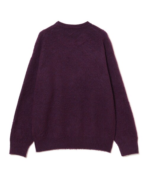 FRED PERRY(フレッドペリー)の「【別注】FRED PERRY / フラッフィーニット 26FW(ニット/セーター・メンズ・ブラウン/ブラック/パープル・MEDIUM/SMALL/X-LARGE/LARGE)」の16枚目の写真
