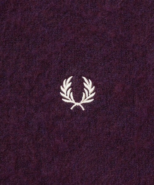 FRED PERRY(フレッドペリー)の「【別注】FRED PERRY / フラッフィーニット 26FW(ニット/セーター・メンズ・ブラウン/ブラック/パープル・MEDIUM/SMALL/X-LARGE/LARGE)」の18枚目の写真