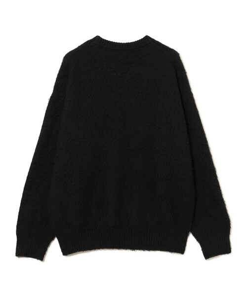 FRED PERRY(フレッドペリー)の「【別注】FRED PERRY / フラッフィーニット 26FW(ニット/セーター・メンズ・ブラウン/ブラック/パープル・MEDIUM/SMALL/X-LARGE/LARGE)」の6枚目の写真