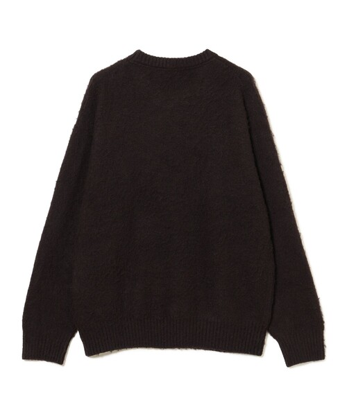 FRED PERRY(フレッドペリー)の「【別注】FRED PERRY / フラッフィーニット 26FW(ニット/セーター・メンズ・ブラウン/ブラック/パープル・MEDIUM/SMALL/X-LARGE/LARGE)」の9枚目の写真