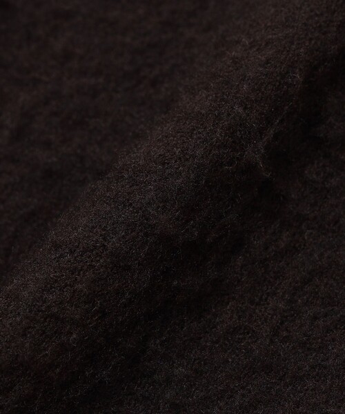 FRED PERRY(フレッドペリー)の「【別注】FRED PERRY / フラッフィーニット 26FW(ニット/セーター・メンズ・ブラウン/ブラック/パープル・MEDIUM/SMALL/X-LARGE/LARGE)」の10枚目の写真