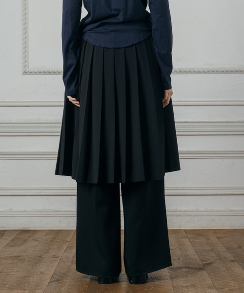 CREDONA(クレドナ)の「PLEATED MIDI SKIRT/プリーツミディスカート(スカート・レディース・グレー/ブラック・FREE)」の17枚目の写真