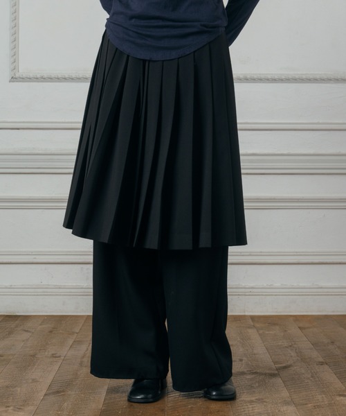 CREDONA(クレドナ)の「PLEATED MIDI SKIRT/プリーツミディスカート(スカート・レディース・グレー/ブラック・FREE)」の15枚目の写真