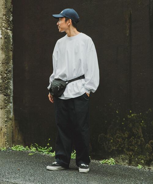 Wide Dad(ワイドダッド)の「Wide Dad Dad LONGSLEEVE T-SHIRTS(Tシャツ/カットソー・メンズ・その他1/ネイビー/ライトグレー・2/1)」の2枚目の写真