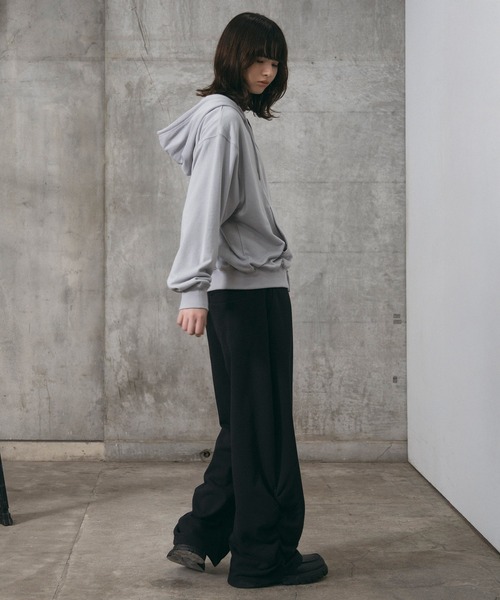 Confirm(コンファーム)の「『Confirm』 Logo Embroidery FullZIP Hoodie / 『Confirm』ロゴ刺繍フルジップパーカー ダブルジップ メンズ レディース ユニセックス(パーカー・メンズ・スカイブルー/チャコールグレー/ブラック・M/L/S)」の11枚目の写真