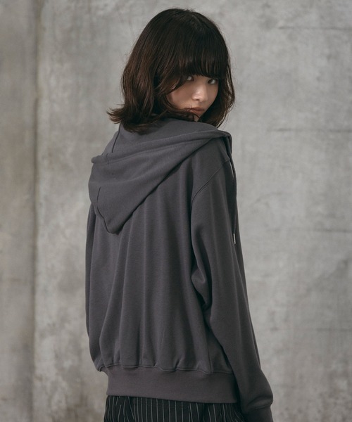 Confirm(コンファーム)の「『Confirm』 Logo Embroidery FullZIP Hoodie / 『Confirm』ロゴ刺繍フルジップパーカー ダブルジップ メンズ レディース ユニセックス(パーカー・メンズ・スカイブルー/チャコールグレー/ブラック・M/L/S)」の17枚目の写真