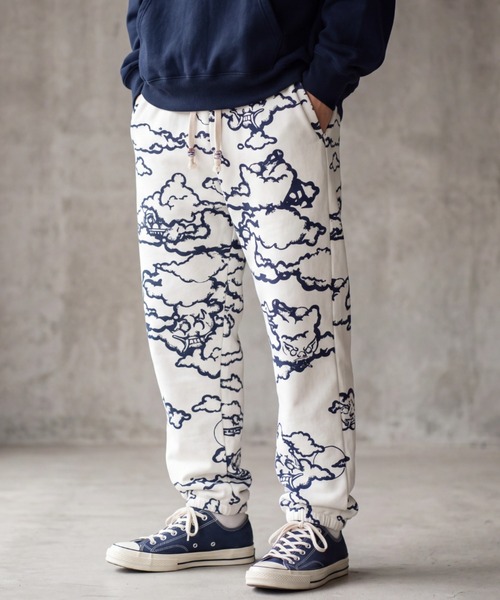INNOCENT(イノセント)の「【Wasted Collective/ウェイステッド コレクティブ】Wasted Sweats WCSWTS01(スウェットパンツ・メンズ・インディゴブルー/ブルー・X-LARGE/LARGE/MEDIUM)」の1枚目の写真