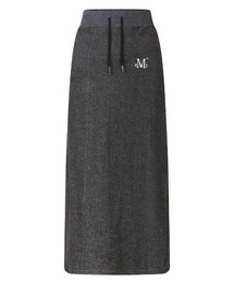 A'GEM/9 × .kom 『MUCENT/ムセント』 BELLE MAXI BANDING LONG SKIRT/BELLE マキシバンディングロングスカート